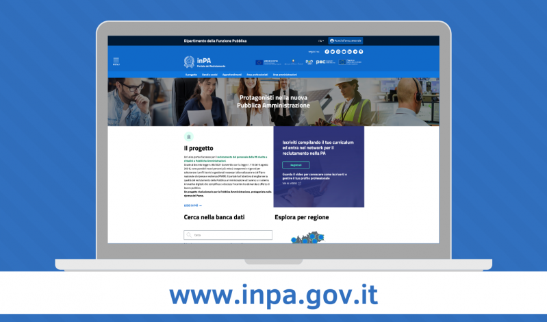 Scopri inPA, il portale per il reclutamento nella pubblica amministrazione